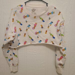 The Simpsons Cropped Sweatshirt